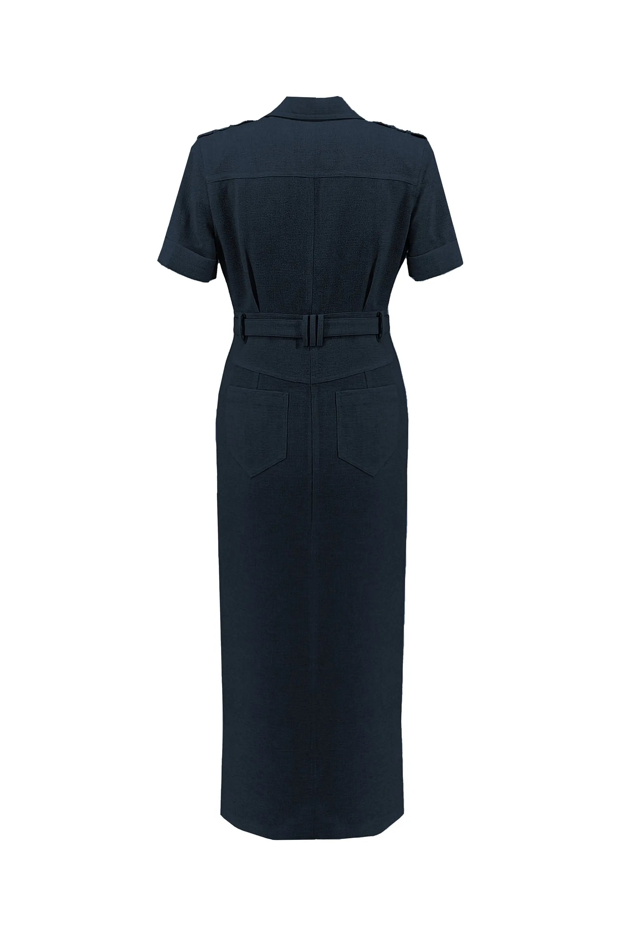 Women’s Summer Temperament Elegance with Nipped Waists V-neck Suit ULA